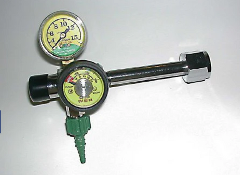 Regulador de flujo ajustable Marca: Mada Modelo: 2-15 LPM CGA-540 Hex nut